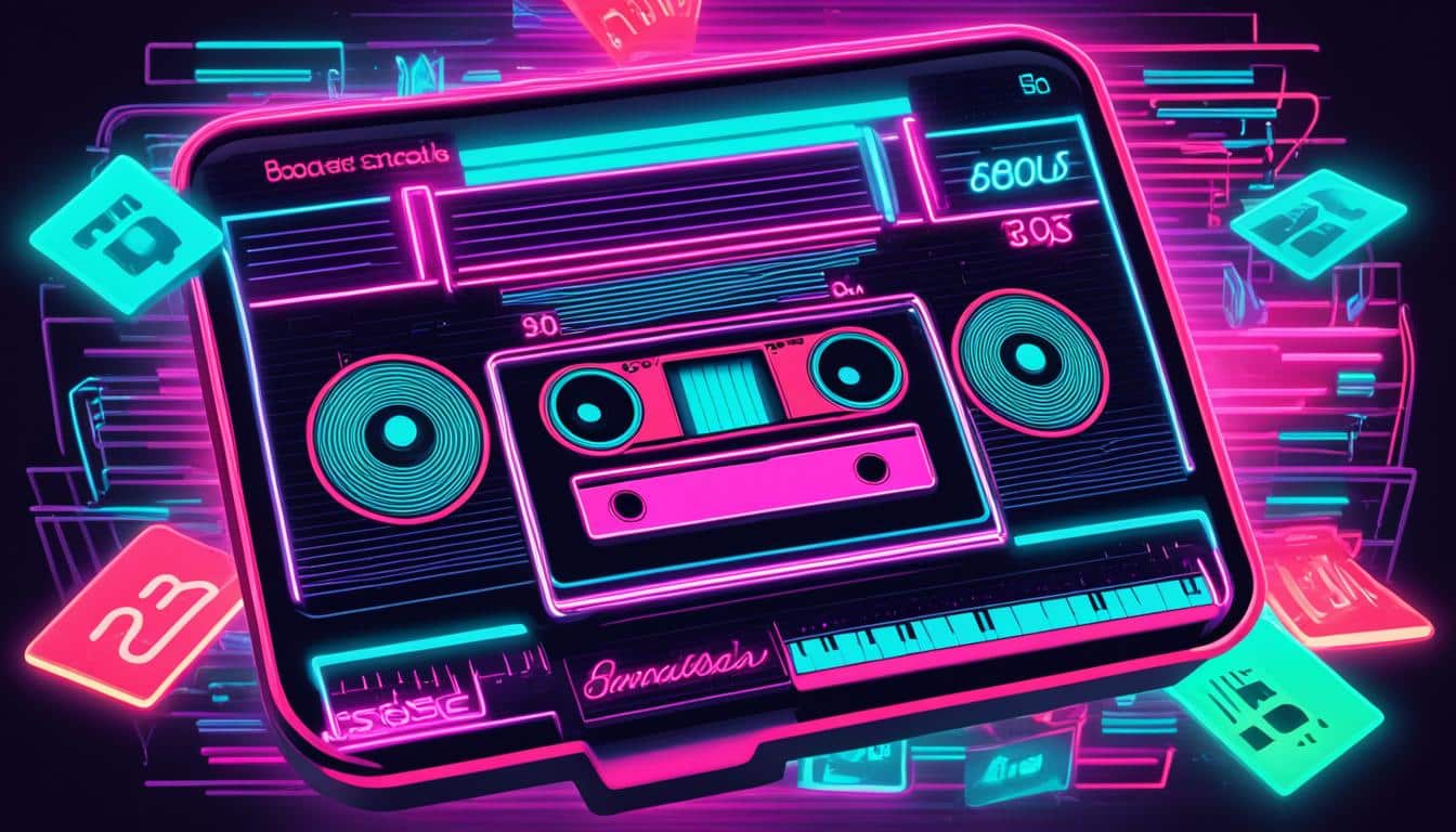 Aplicativo de Música dos Anos 80
