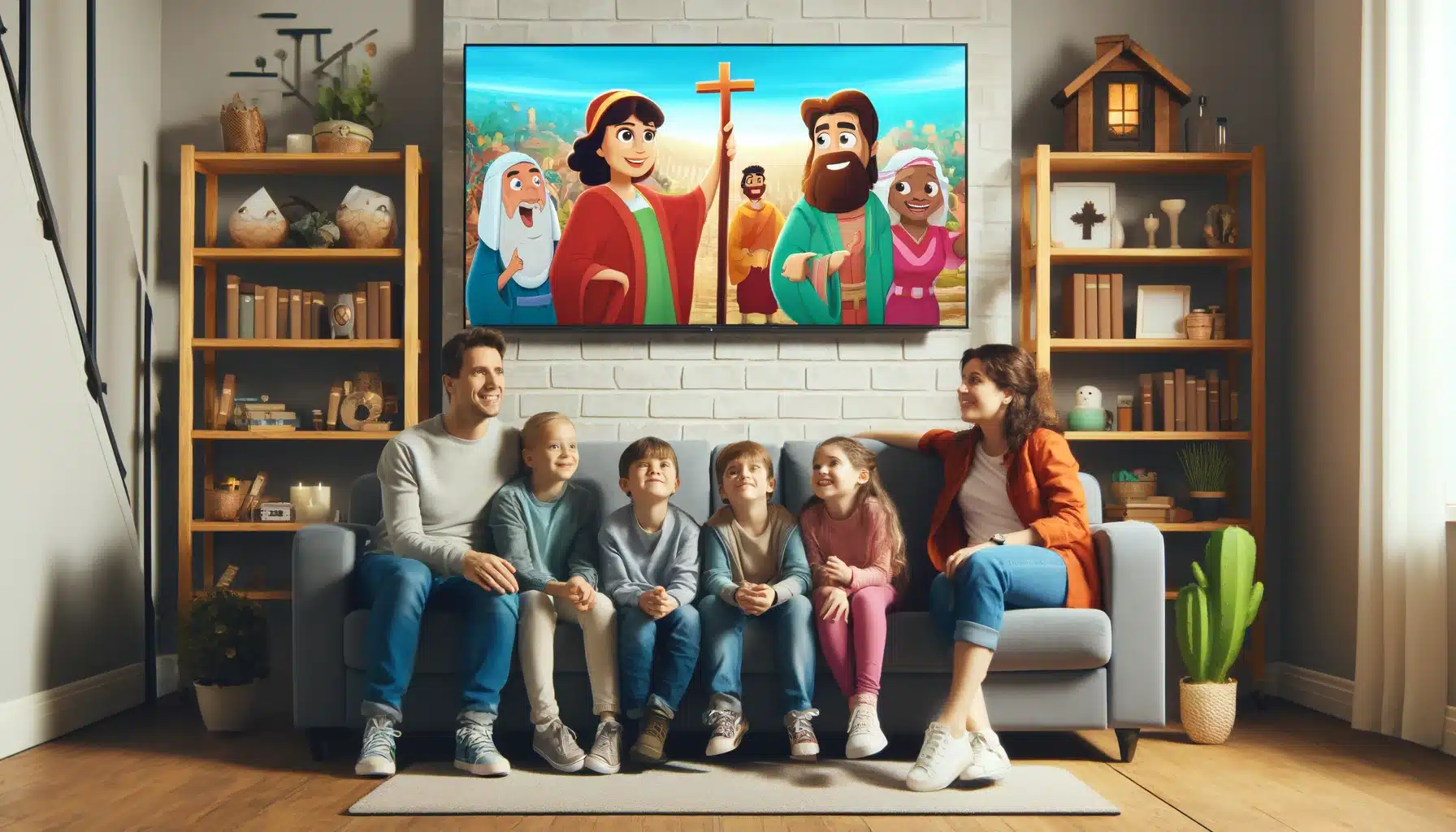 Como Assistir Desenhos Cristãos