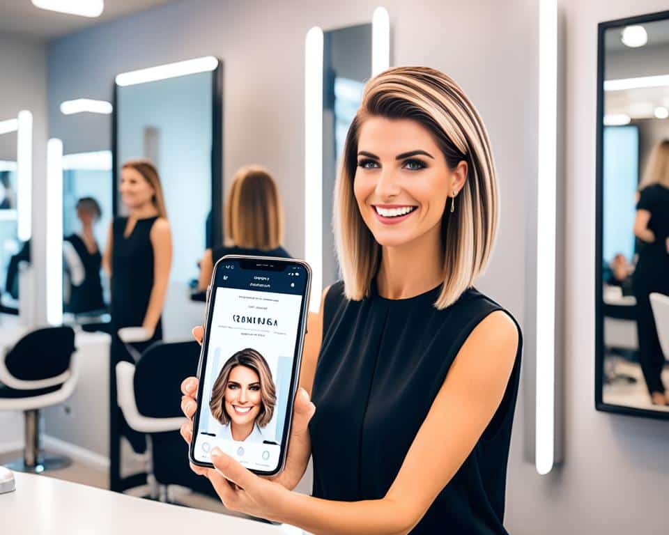 Aplicativos de Simulação de Corte de Cabelo