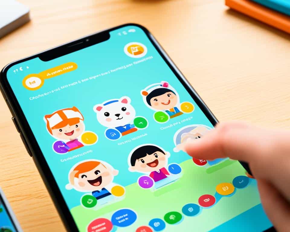 Aprenda inglês com nosso app infantil interativo