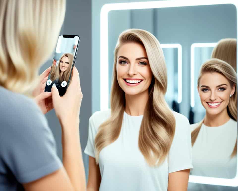 Simule seu novo cabelo com nosso aplicativo