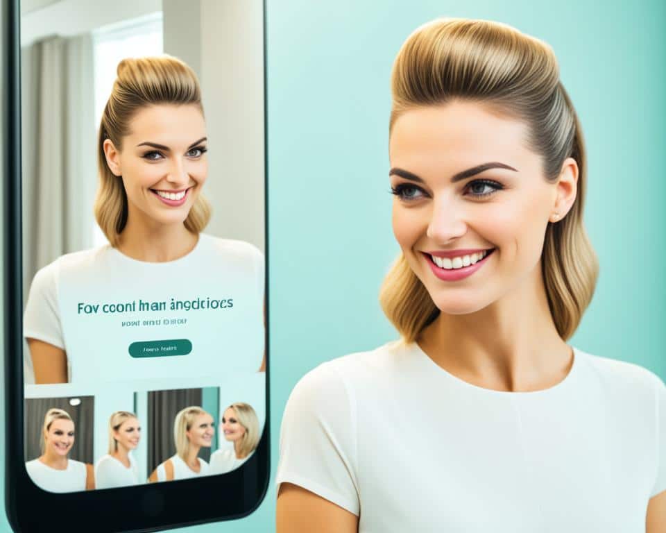 Aplicativo simulador de cabelo