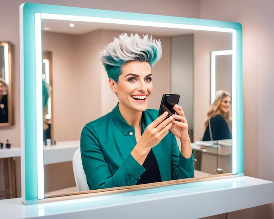 Aplicativo troca o seu corte de cabelo