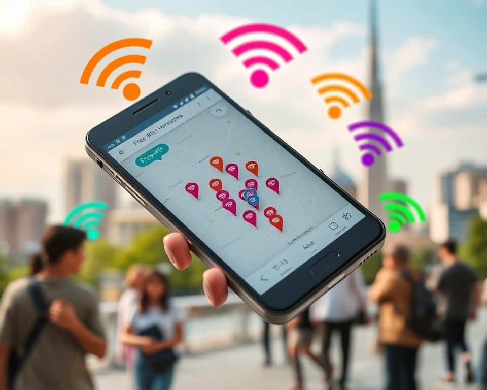 Aplicativo conecta você em wifi grátis