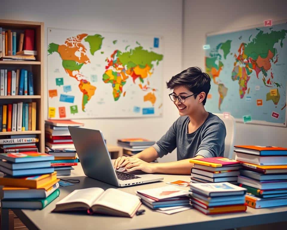 Aplicativo ensina um novo idioma