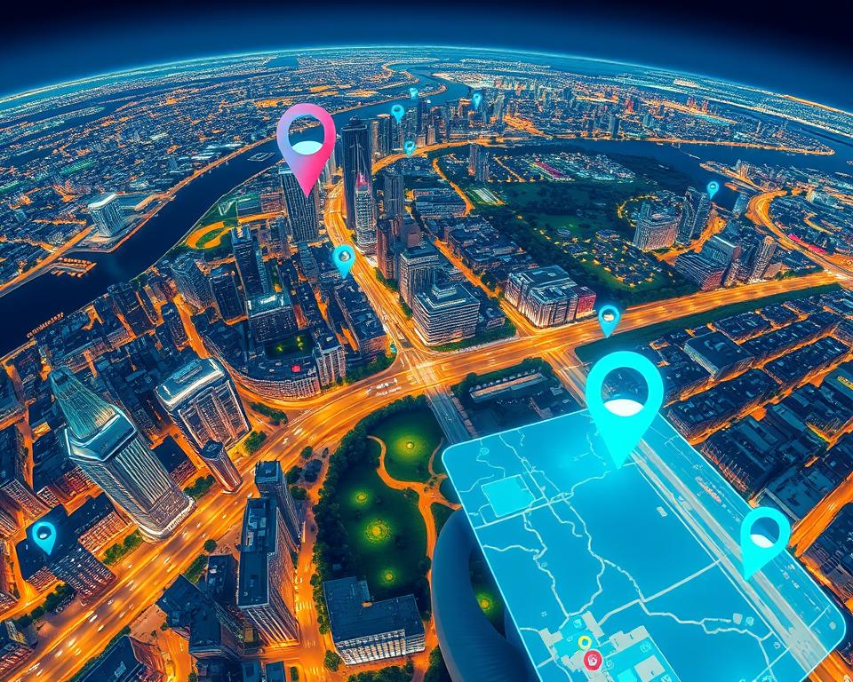 Aplicativo revela sua cidade via satélite