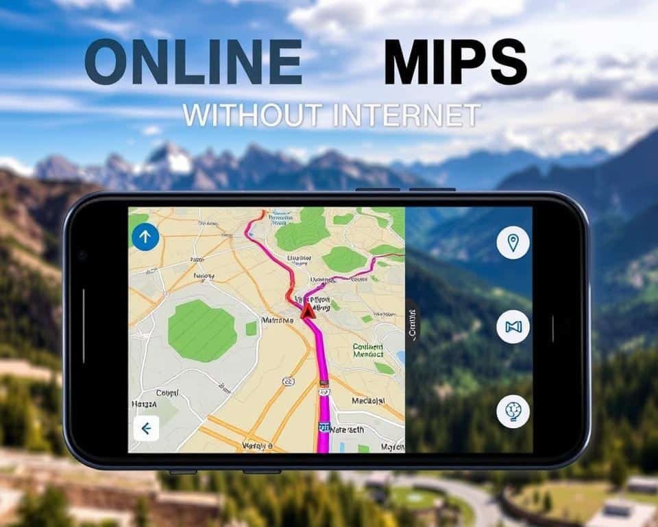 Aplicativo de GPS OFFLINE: Navegue sem internet