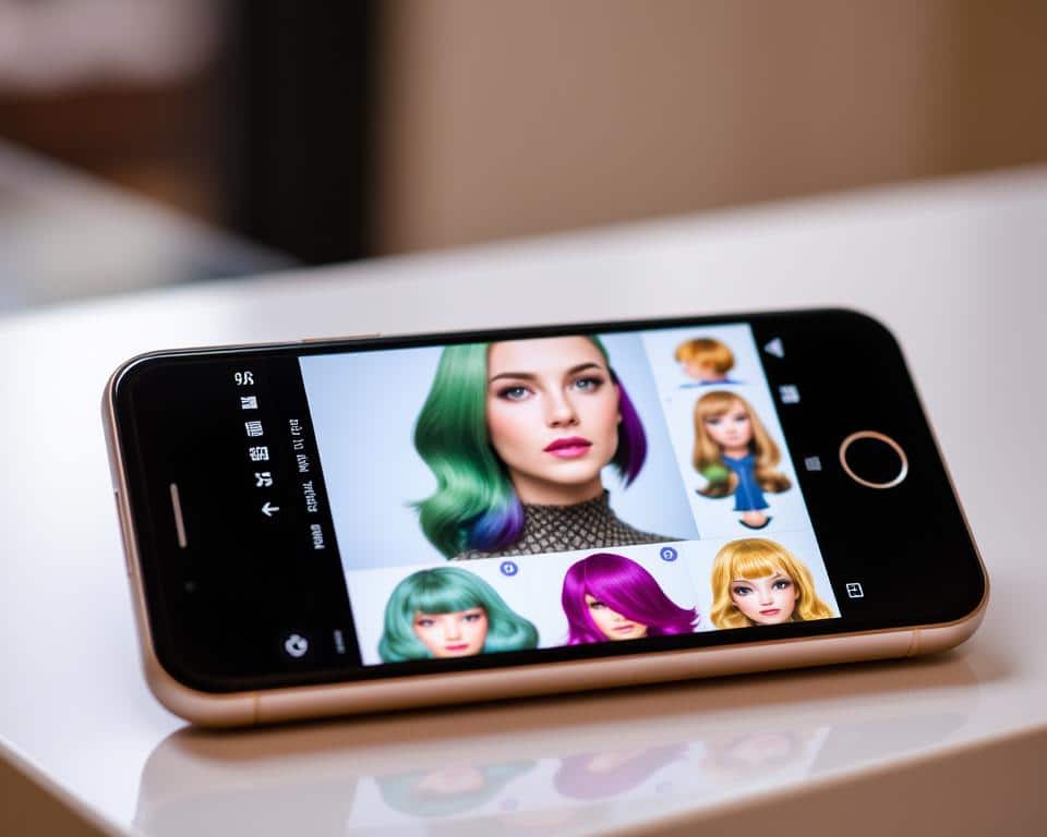 Teste um Novo Corte ou Cor Para Seus Cabelos Nesse App