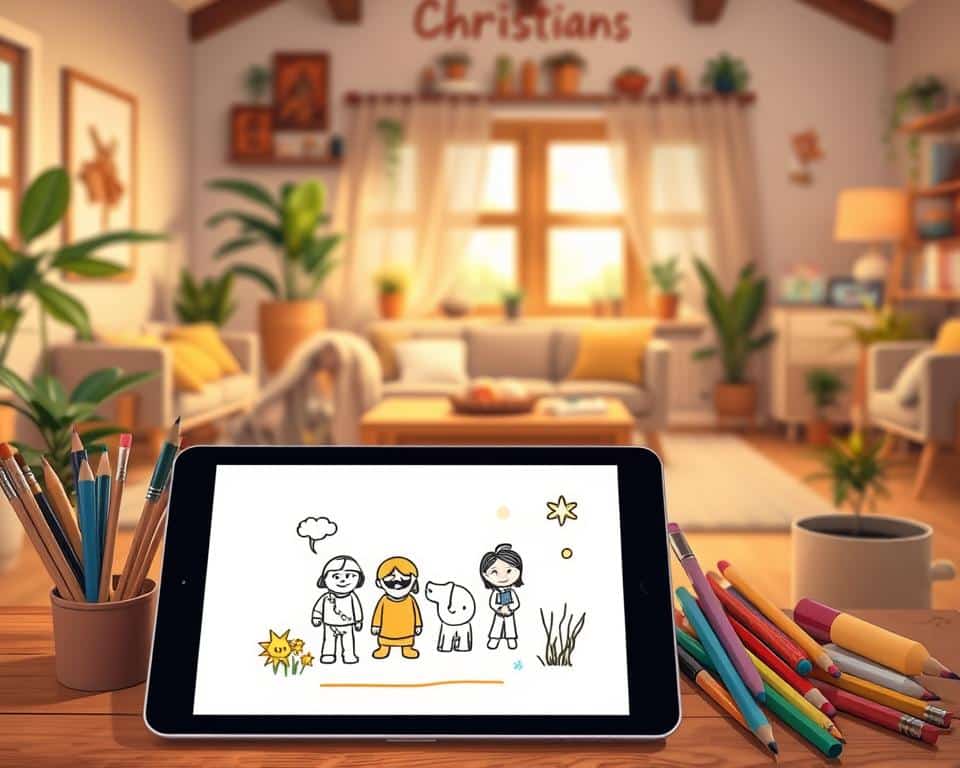 O Aplicativo de Desenhos Cristãos Perfeito para Seus Filhos