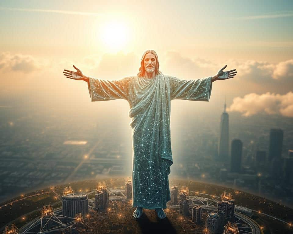 Experimente o Abraço de Jesus com Inteligência Artificial