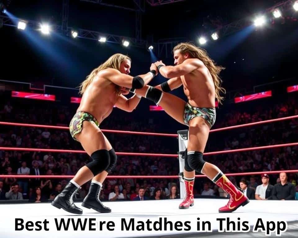 As Melhores Lutas Livre da WWE Neste Aplicativo