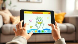 Seu Filho Conhecendo Jesus com o App de Desenho Cristão