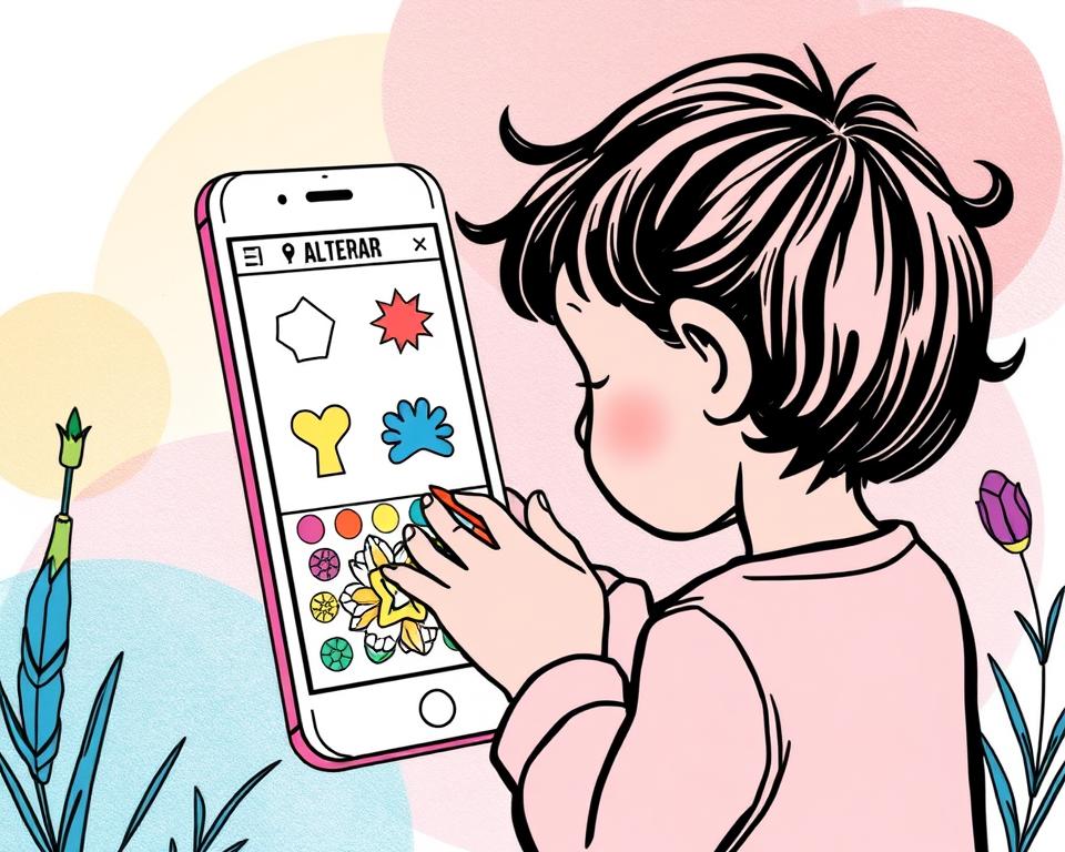 App de colorir ALTERAR