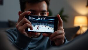 Assista a Todos Jogos de NHL Hockey no Gelo em seu Celular
