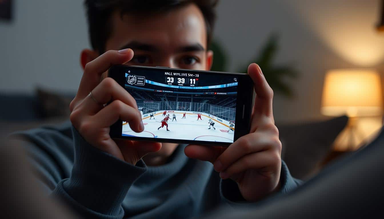 Assista a Todos Jogos de NHL Hockey no Gelo em seu Celular