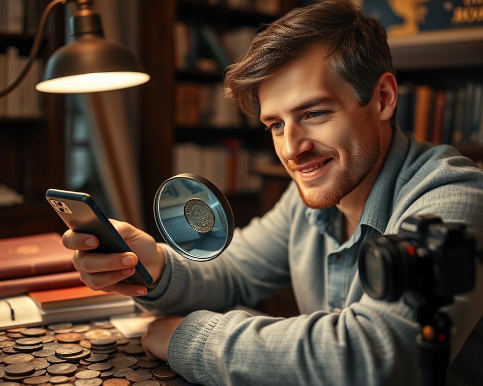 Numismática Digital com Smartphone Numismática Digital com Smartphone
