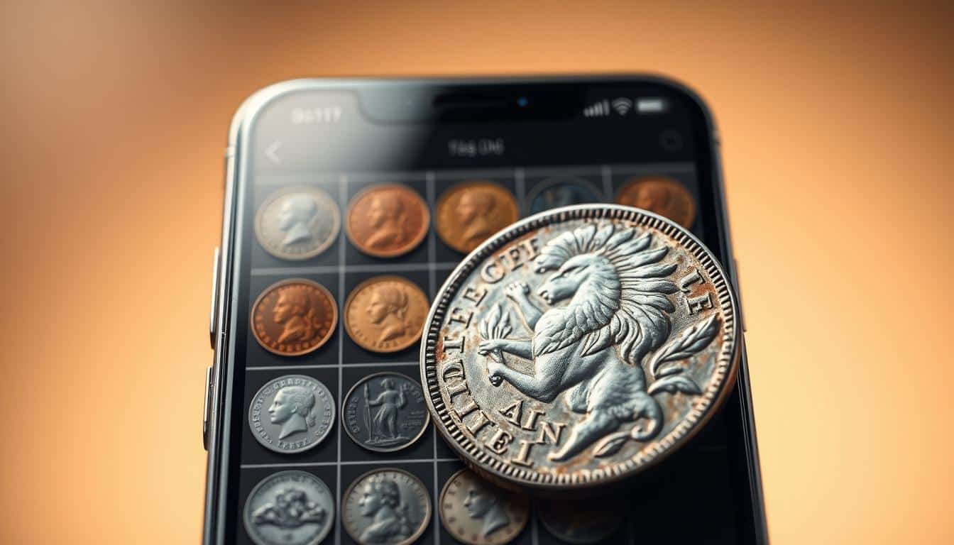 Aplicativo para Descobrir Moedas Raras