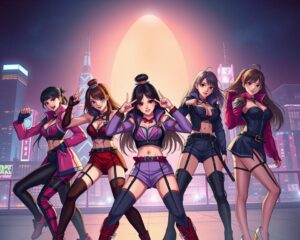 ASSISTA GUERREIRAS K POP