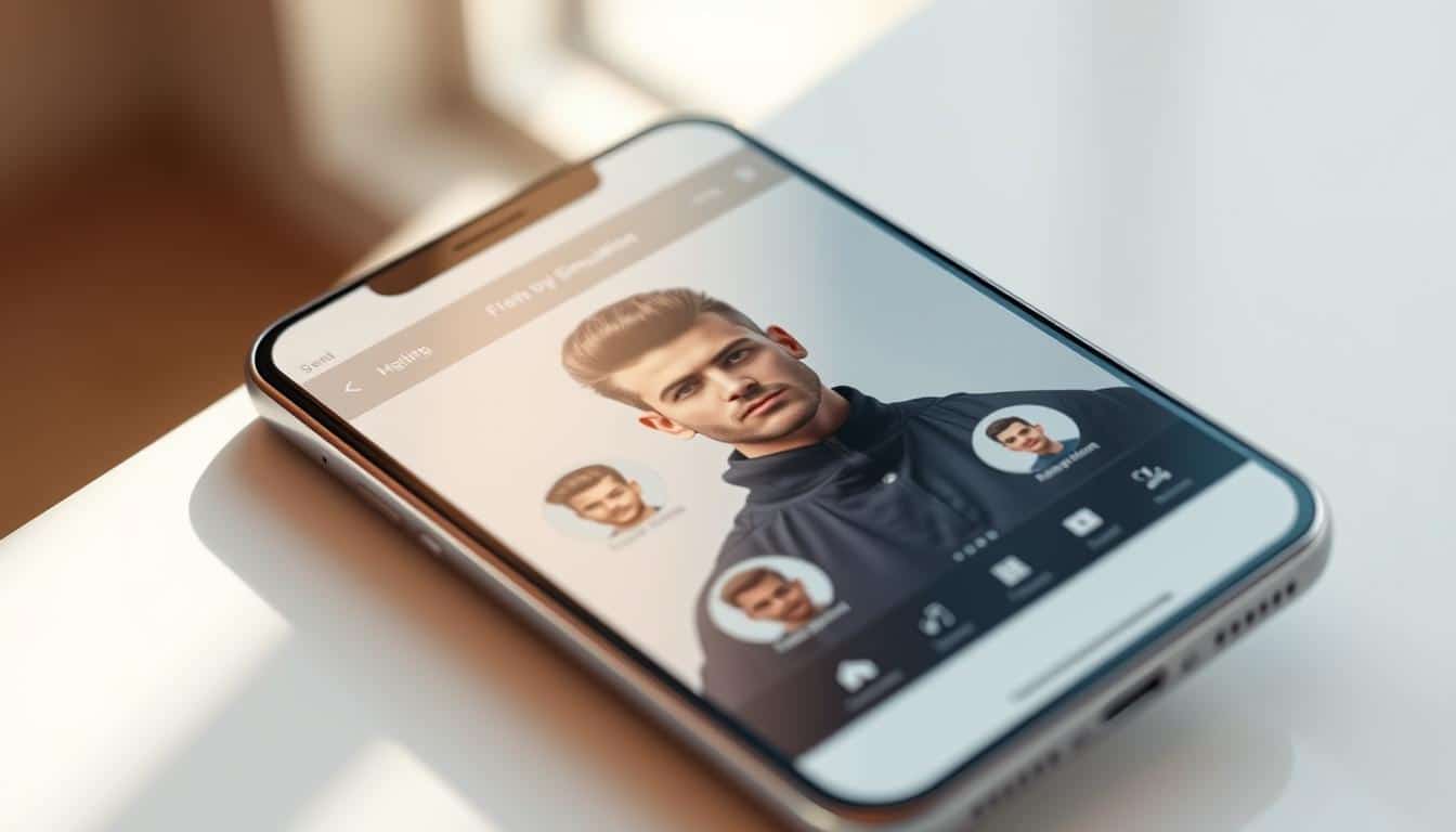 Mude seu Corte de Cabelo com o Aplicativo para Homens