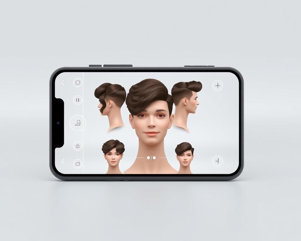 Aplicativo para simular cabelo Aplicativo para simular cabelo