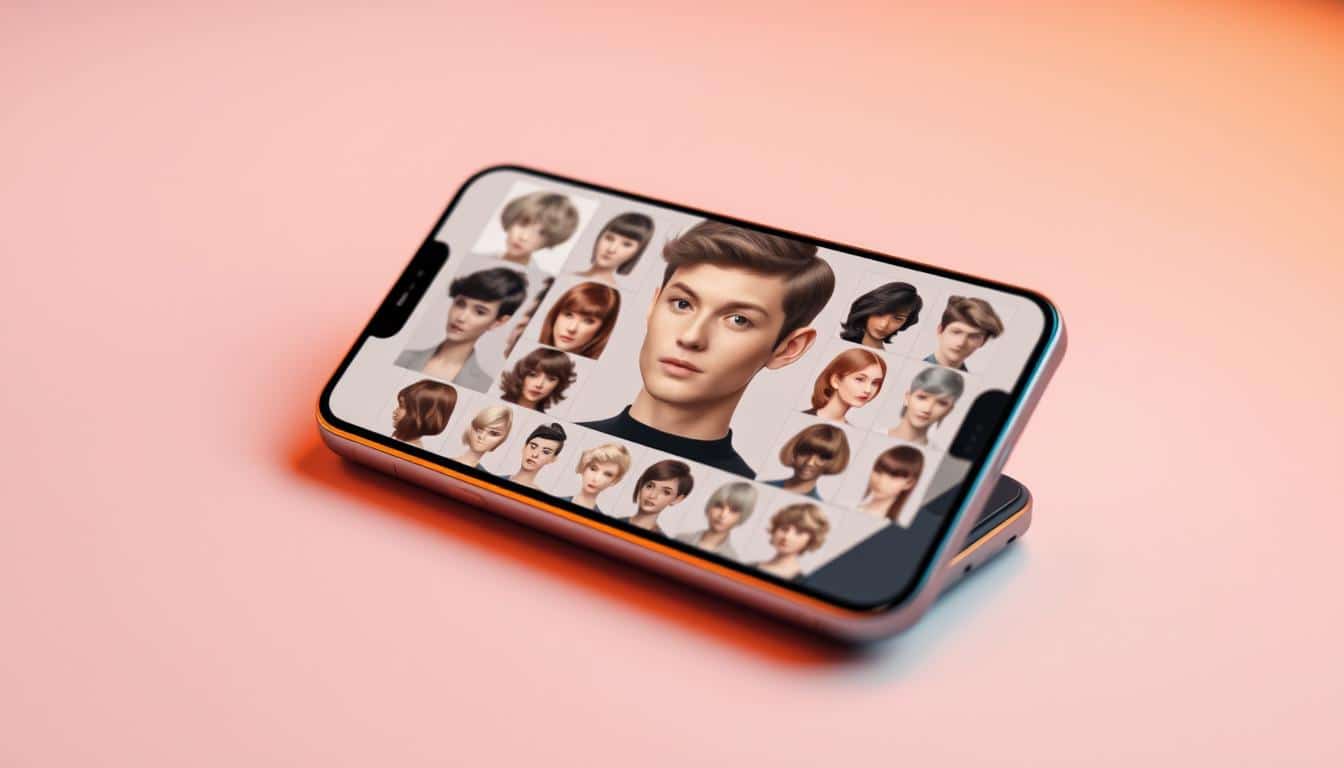 Aplicativo que muda o corte de cabelo