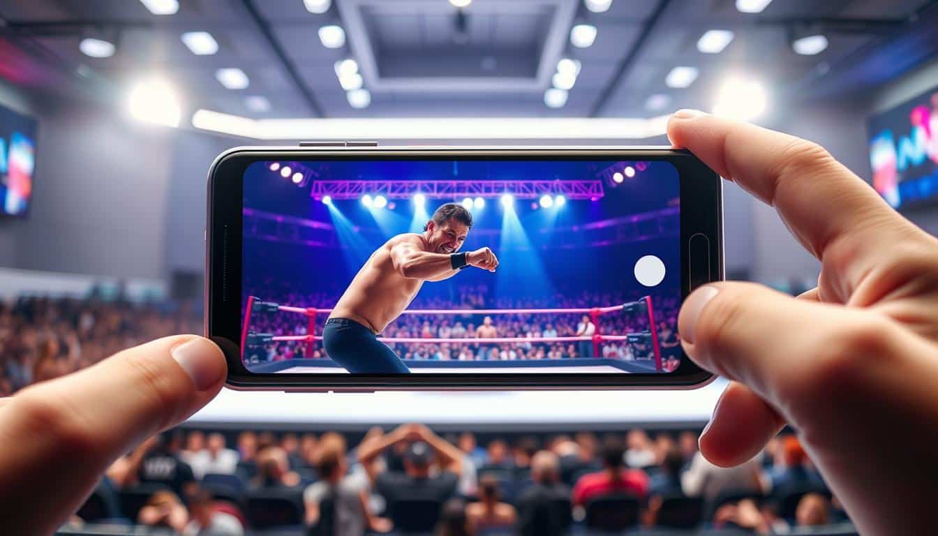 Assista WWE no celular