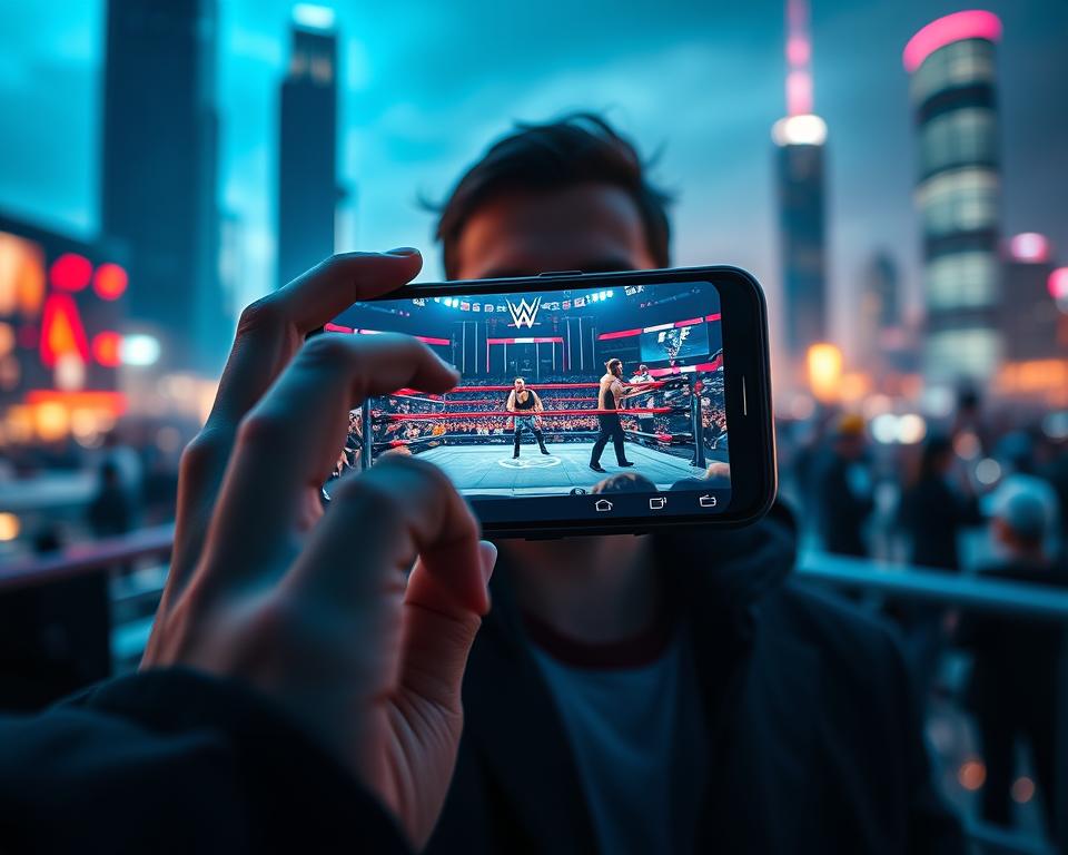 Assistir WWE no celular em 2025