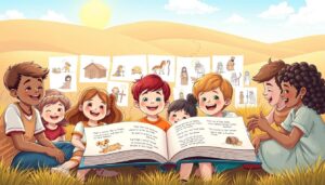 Ensine Histórias Bíblicas a seus Filhos com Desenhos Cristãos