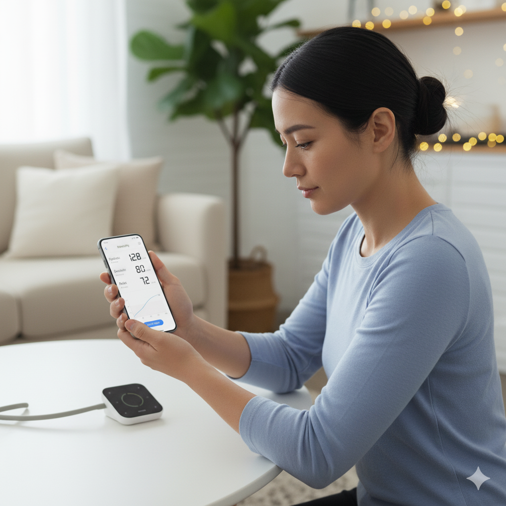 A close-up high-resolution image of a person's face undergoing a facial analysis procedure. The subject's face is captured from a slight angle, with warm studio lighting casting subtle shadows to highlight the facial features. The background is blurred, with a clean, minimalist aesthetic, drawing the viewer's attention to the central focus on the face. The image conveys a sense of advanced technology, precision, and the cutting-edge nature of the facial analysis process. Subtle details such as skin texture, pores, and facial expressions are clearly visible, showcasing the advanced capabilities of the facial analysis technology.