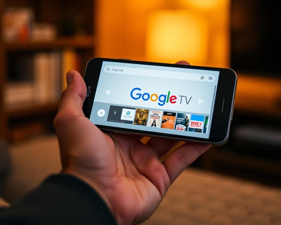 Google TV no Celular Google TV no Celular