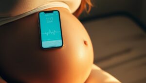 Ouça os Batimentos Cardíacos do seu Bebê na Gravidez no App