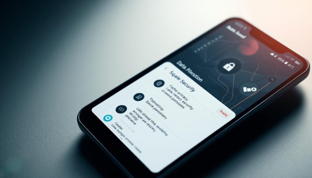 segurança privacidade dados aplicativo