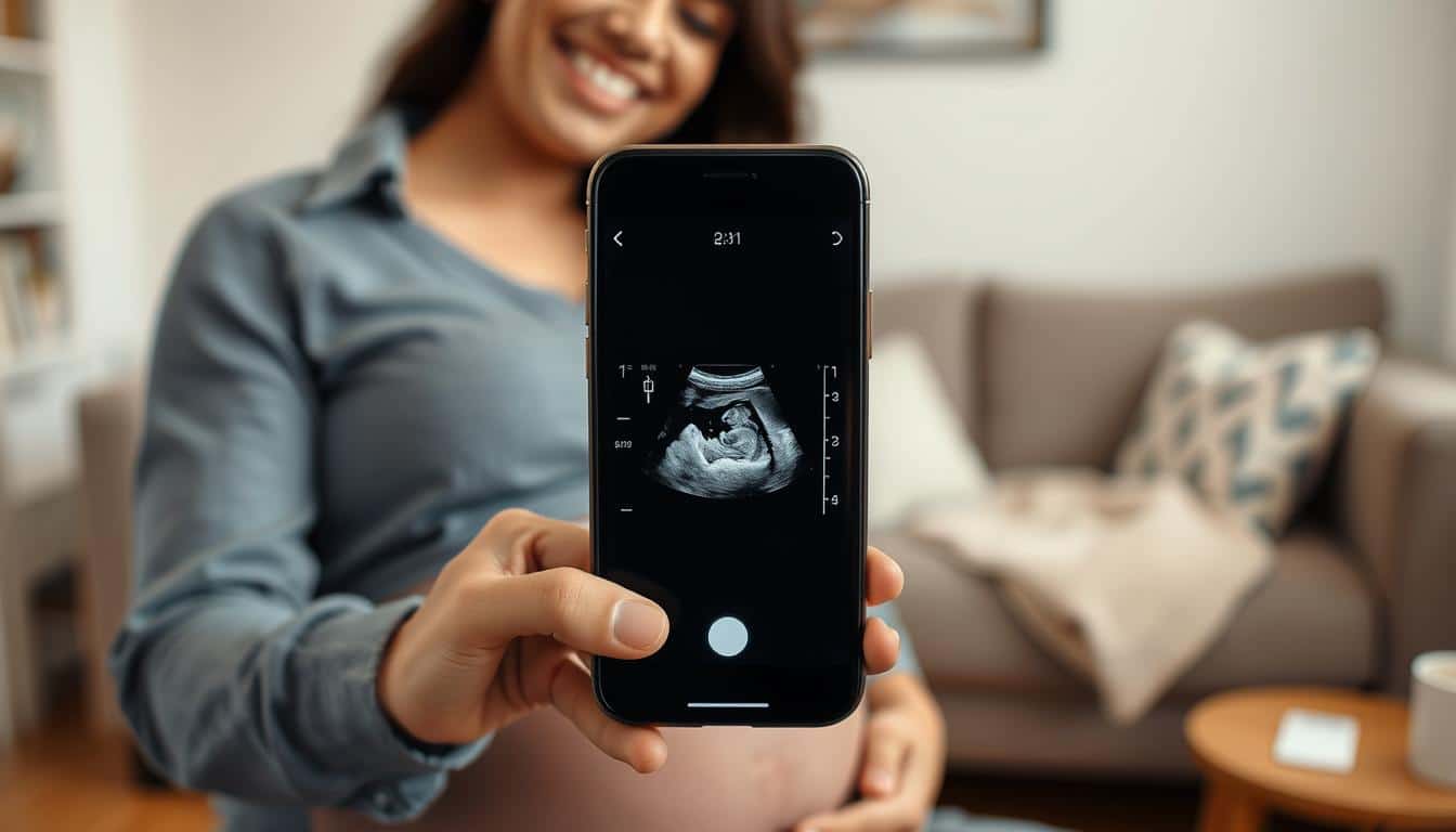 Veja seu Bebê usando seu Celular – Aplicativo de Ultrassom