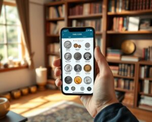 aplicativo para identificar moedas raras