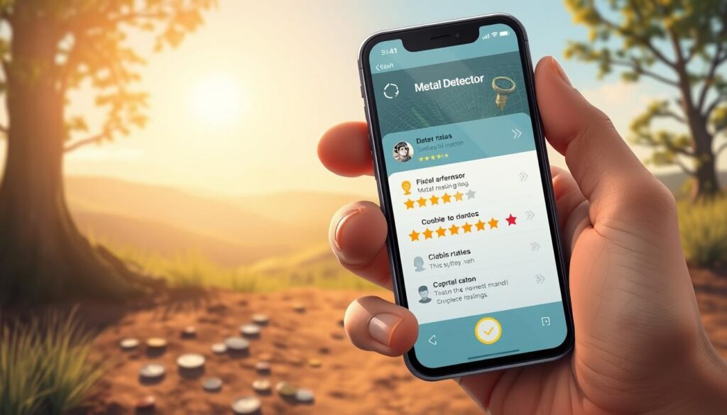 avaliações app detector metais