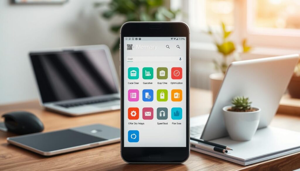 recursos aplicativo limpeza memória