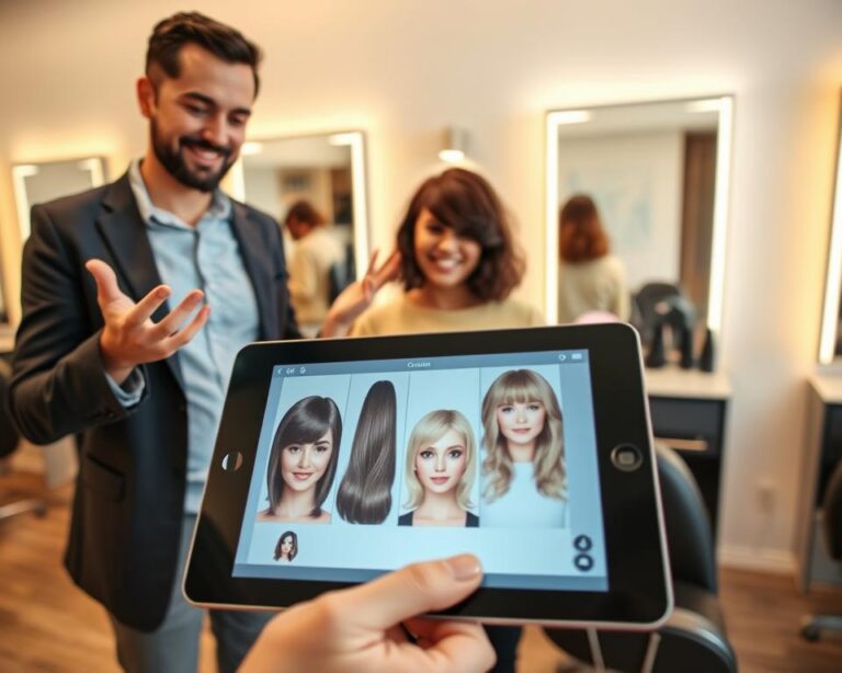 APLICATIVO SIMULA UM CORTE DE CABELO NOVO