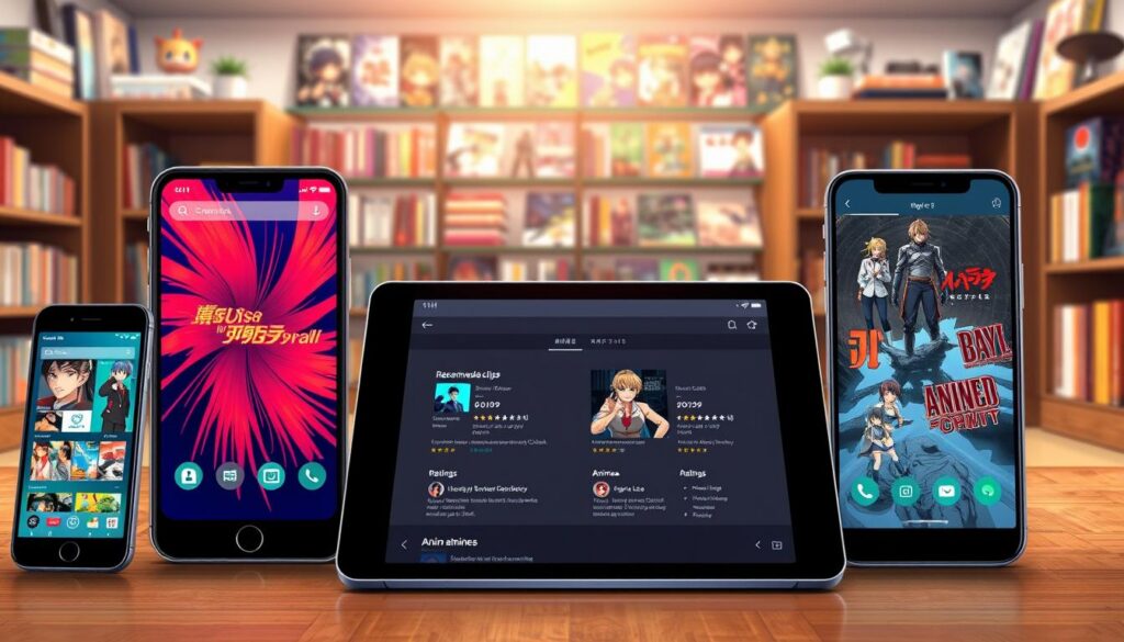 comparando recursos streaming anime