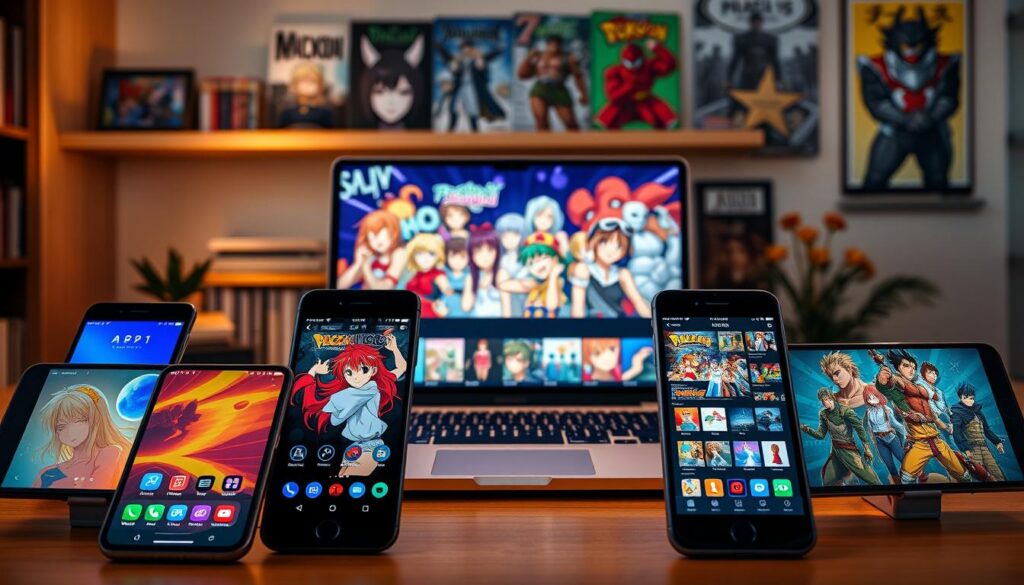 comparativo aplicativos anime
