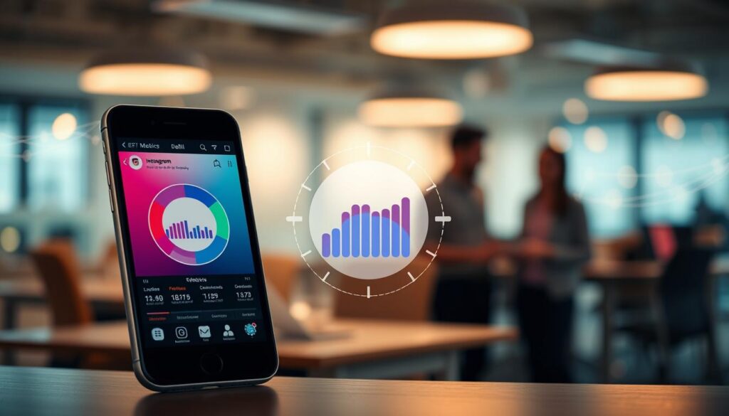 métricas oficiais do Instagram