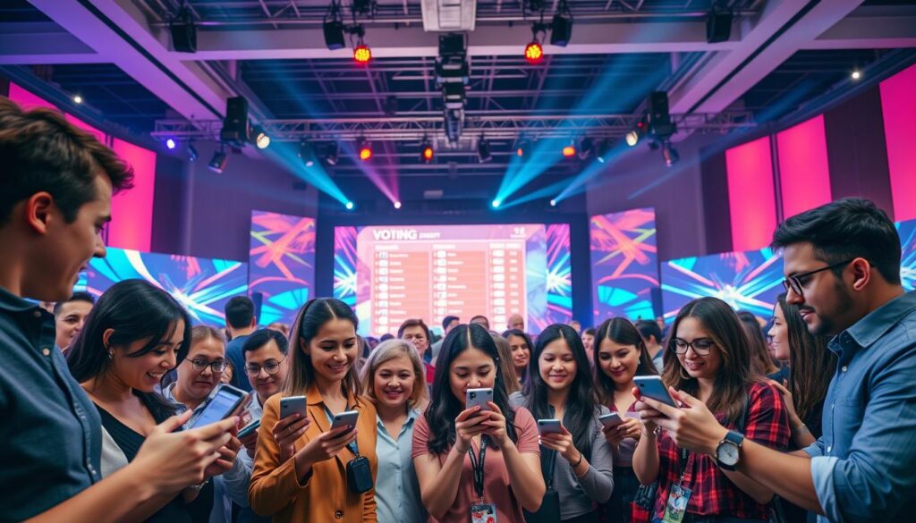 votações e dinâmicas do público votações e dinâmicas do público