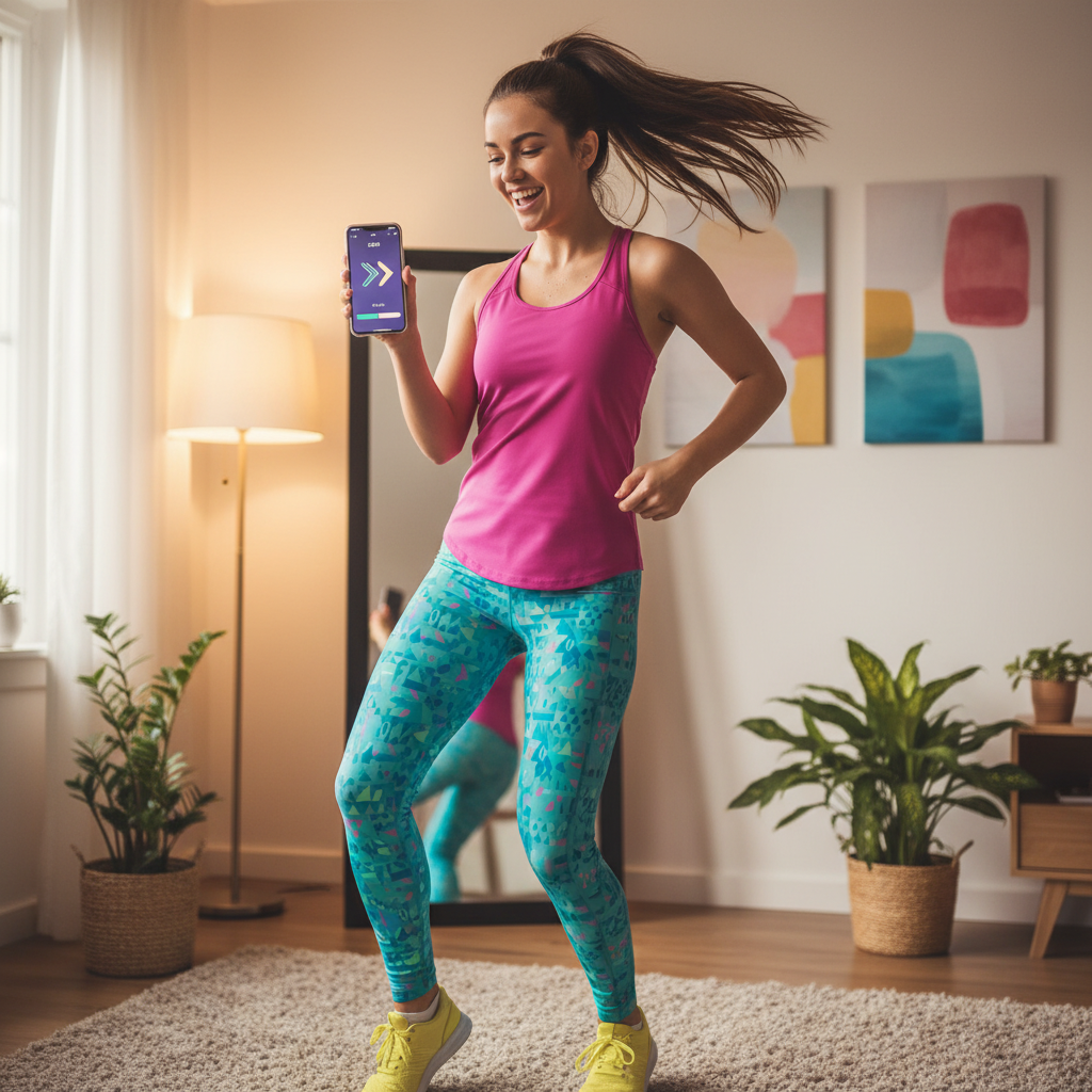 Como aprender zumba pelo celular com aplicativos práticos