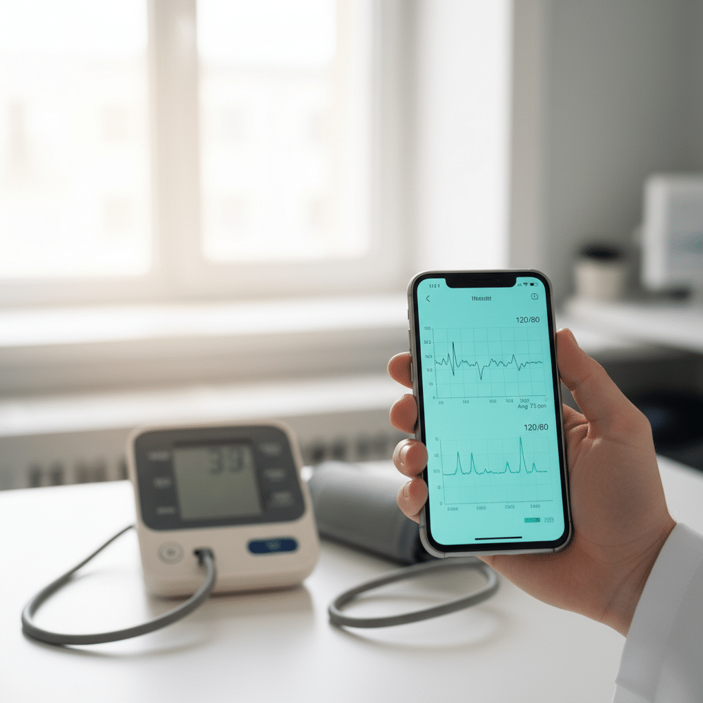 Que tal monitorar e medir sua pressão arterial pelo celular