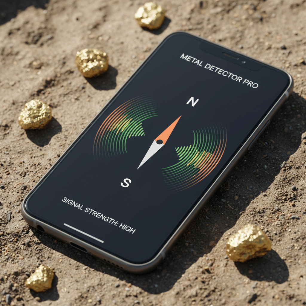 Como encontrar ouro com detector de metais no celular