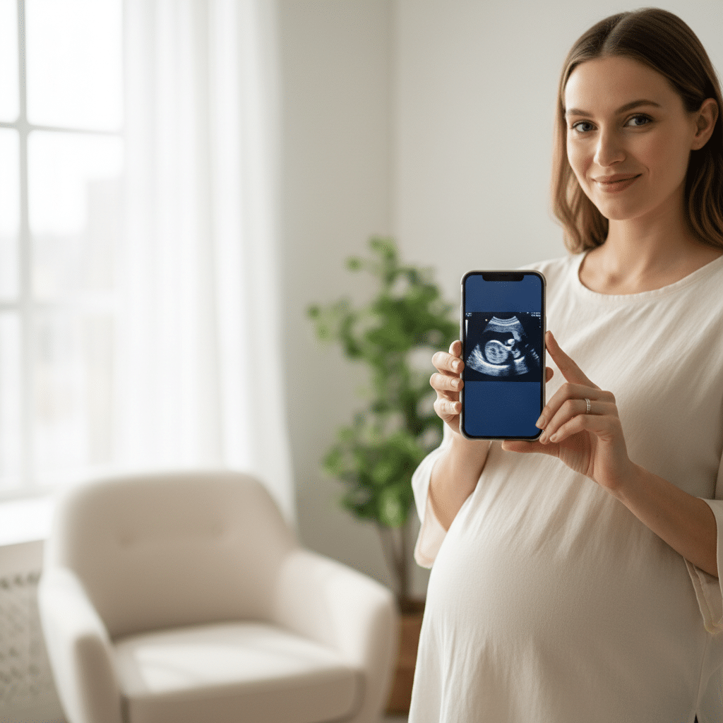 Aplicativo de ultrassom no celular para acompanhar o desenvolvimento do bebê