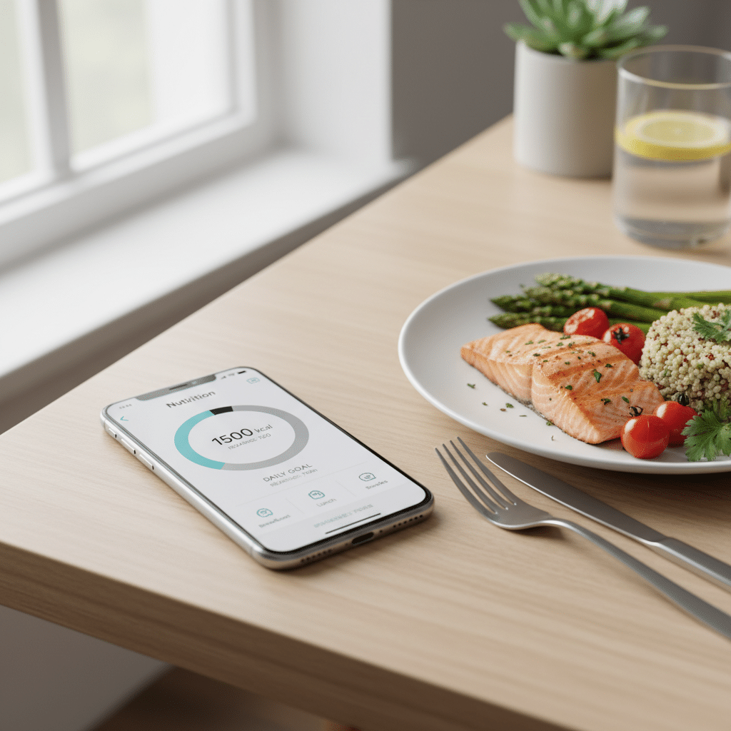 Como contar calorias da comida com um aplicativo prático