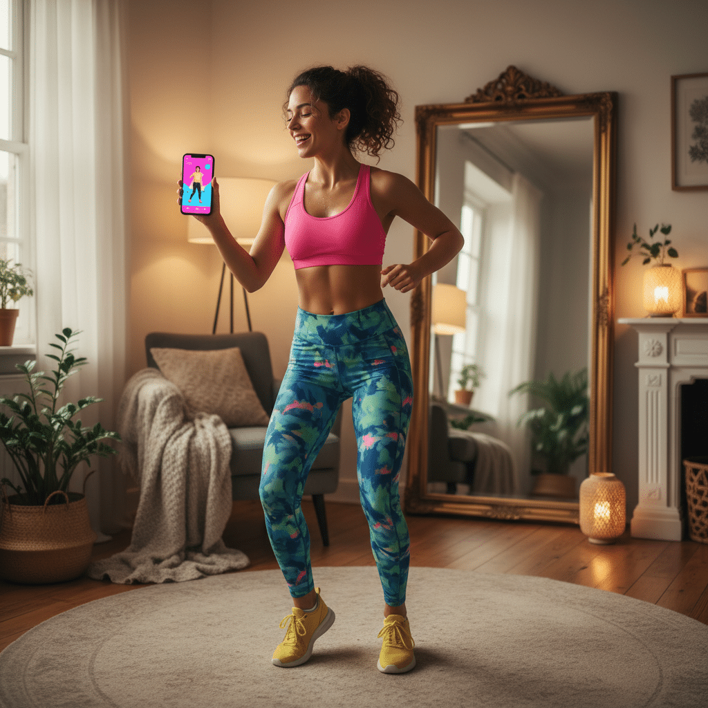 Como aprender zumba pelo celular com aplicativos práticos