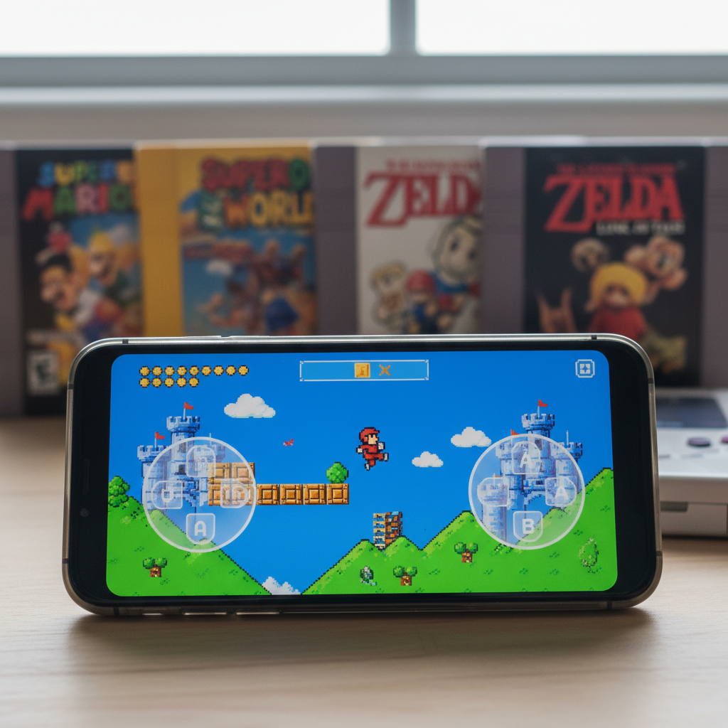 Jogue os melhores jogos retrô grátis direto no seu celular