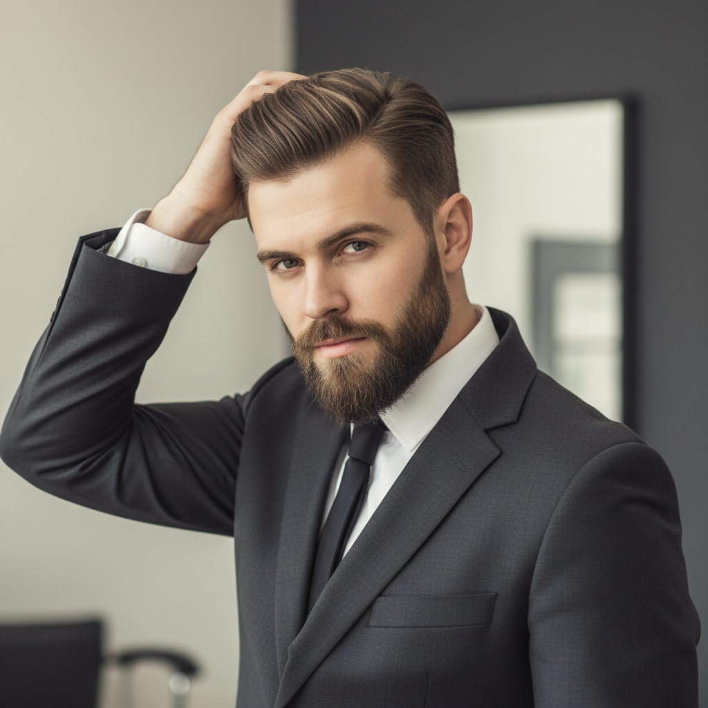 Descubra o corte e a barba perfeita para você usando IA: Tendência 2026
