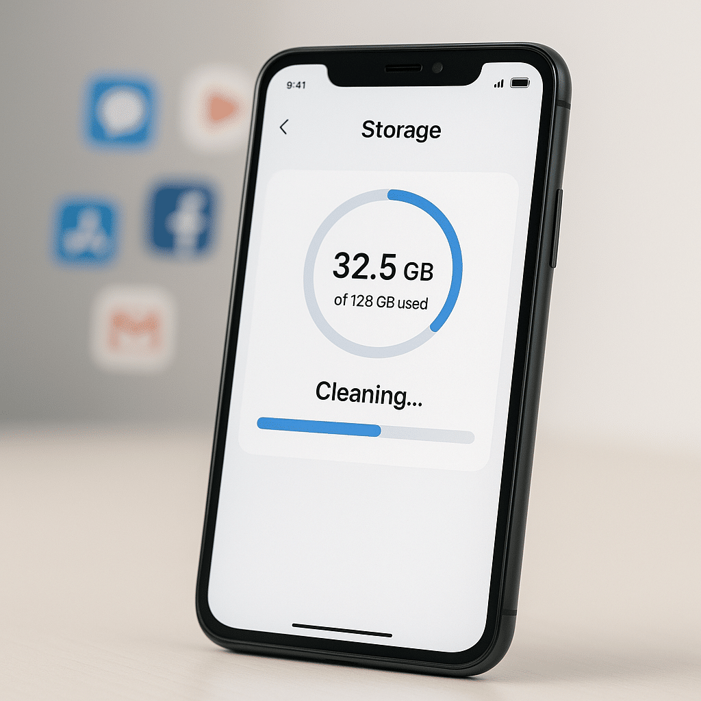 Como liberar espaço no celular com aplicativos de limpeza de memória